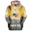 one nation under god hoodies 3d printed hoodie christmas gift8759