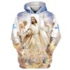 reaching gods hand jesus is my savior 3d hoodies jesus hoodie 3d printed hoodie christmas gift1572