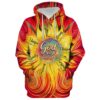 sunflower god says you are hoodie 3d printed hoodie christmas gift4005