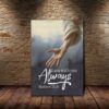 the hand of god reaching canvas poster wall art5066