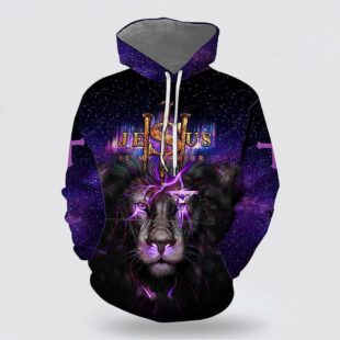 the king lion nails jesus is my savior 3d hoodies for women men christmas gift5564