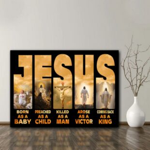 the life of jesus canvas poster wall art4373