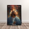 the lord is gracious and righteous canvas poster wall art3198