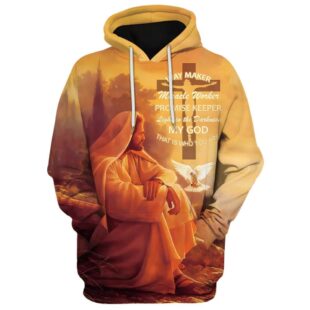 way maker miracle worker promise keeper hoodie jesus and dove hoodies jesus hoodie christmas gift7918