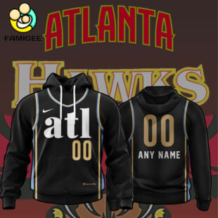 NBA Atlanta Hawks Personalized City Edition 2024 Kits HoodieUnisex Vintage T Shirt