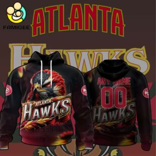 NBA Atlanta Hawks Special Realistic Team Logo Design HoodieUnisex Vintage T Shirt