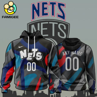 NBA Brooklyn Nets Personalized City Edition 2024 Kits HoodieUnisex Vintage T Shirt
