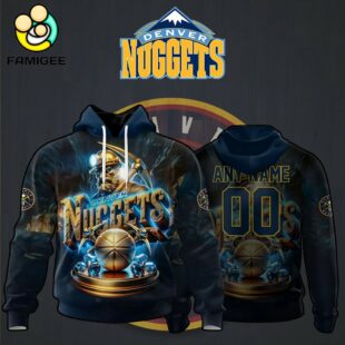 NBA Denver Nuggets Special Realistic Team Logo Design HoodieUnisex Vintage T Shirt