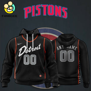 NBA Detroit Pistons Personalized City Edition 2024 Kits HoodieUnisex Vintage T Shirt
