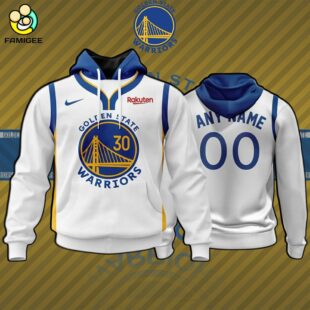 NBA Golden State Warriors Personalized 2025 Association Kits Hoodie