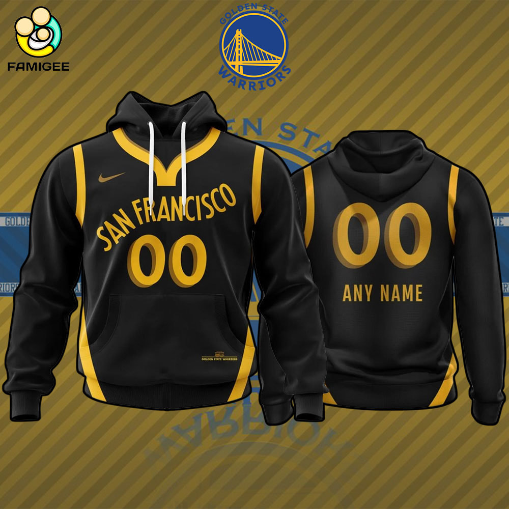 NBA Golden State Warriors Personalized City Edition 2024 Kits Hoodie NBA Golden State Warriors Personalized City Edition 2024 Kits Hoodie