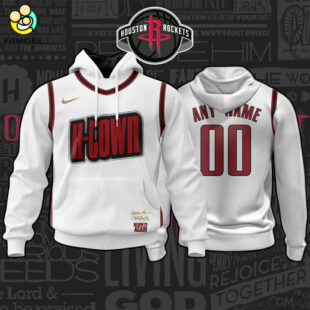 NBA Houston Rockets Special 2025 City Edition Design Hoodie