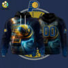 NBA Indiana Pacers Special Realistic Team Logo Design Hoodie