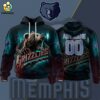 NBA Memphis Grizzlies Special Realistic Team Logo Design Hoodie
