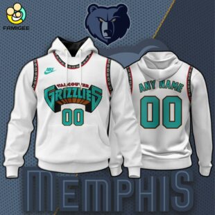 NBA Memphis Grizzlies Special Special 2025 City Edition Design Hoodie