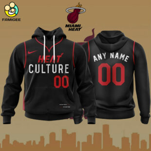 NBA Miami Heat Personalized City Edition 2024 Kits Hoodie