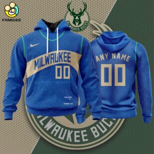 NBA Milwaukee Bucks Personalized City Edition 2024 Kits Hoodie