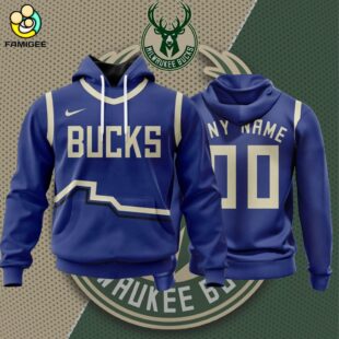 NBA Milwaukee Bucks Special Special 2025 City Edition Design Hoodie