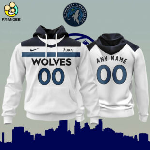 NBA Minnesota Timberwolves Personalized 2025 Association Kits Hoodie