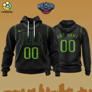 NBA New Orleans Pelicans Personalized City Edition 2024 Kits Hoodie