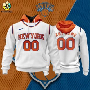 NBA New York Knicks Personalized 2025 Association Kits Hoodie