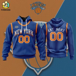NBA New York Knicks Personalized City Edition 2024 Kits Hoodie
