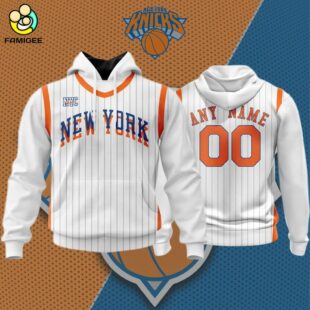 NBA New York Knicks Special Special 2025 City Edition Design Hoodie
