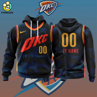 NBA Oklahoma City Thunder Personalized City Edition 2024 Kits Hoodie