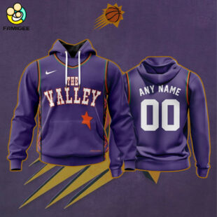 NBA Phoenix Suns Special Special 2025 City Edition Design Hoodie