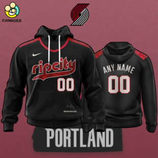 NBA Portland Trail Blazers Personalized City Edition 2024 Kits Hoodie
