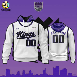 NBA Sacramento Kings Personalized 2025 Association Kits Hoodie