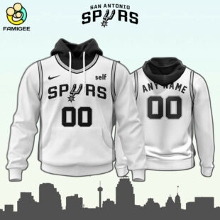 NBA San Antonio Spurs Personalized 2025 Association Kits Hoodie