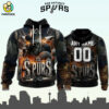 NBA San Antonio Spurs Special Realistic Team Logo Design Hoodie