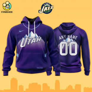 NBA Utah Jazz Special Special 2025 City Edition Design Hoodie