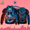 NBA Washington Wizards Special Realistic Team Logo Design Hoodie