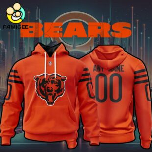 NFL Chicago Bears Specialized Design Personalized Letters V1 Hoodie