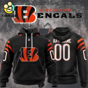 NFL Cincinnati Bengals Specialized Design Personalized Letters Hoodie