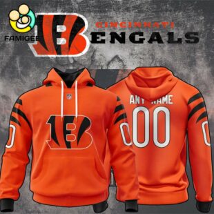 NFL Cincinnati Bengals Specialized Design Personalized Letters V1 Hoodie