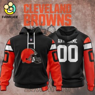 NFL Cleveland Browns Specialized Design Personalized Letters V1 Hoodie