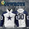 NFL Dallas Cowboys Specialized Design Personalized Letters Hoodie