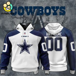 NFL Dallas Cowboys Specialized Design Personalized Letters Hoodie