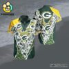 NFL Green Bay Packers Bandana Floral Hawaiian Shirt, Packers Aloha Shirt 6 NFL Green Bay Packers Bandana Floral Hawaiian Shirt Packers Aloha Shirt 1