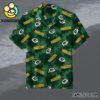 NFL Green Bay Packers Classic Pattern Hawaiian Shirt Packers Aloha Shirt 1