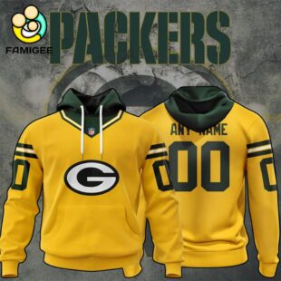 NFL Green Bay Packers Specialized Design Personalized Letters V1 Hoodie