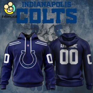 NFL Indianapolis Colts Specialized Design Personalized Letters V1 Hoodie