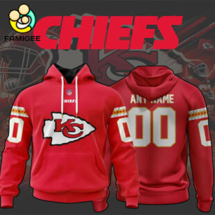 NFL Kansas City Chiefs Specialized Design Personalized Letters Hoodie