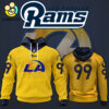 NFL Los Angeles Rams Specialized Design Personalized Letters Hoodie