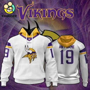 NFL Minnesota Vikings Specialized Design Personalized Letters Hoodie Hoodie