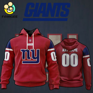 NFL New York Giants Specialized Design Personalized Letters V1 Hoodie