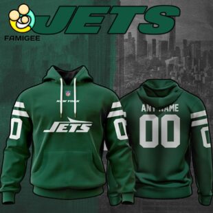 NFL New York Jets Specialized Design Personalized Letters V1 Hoodie